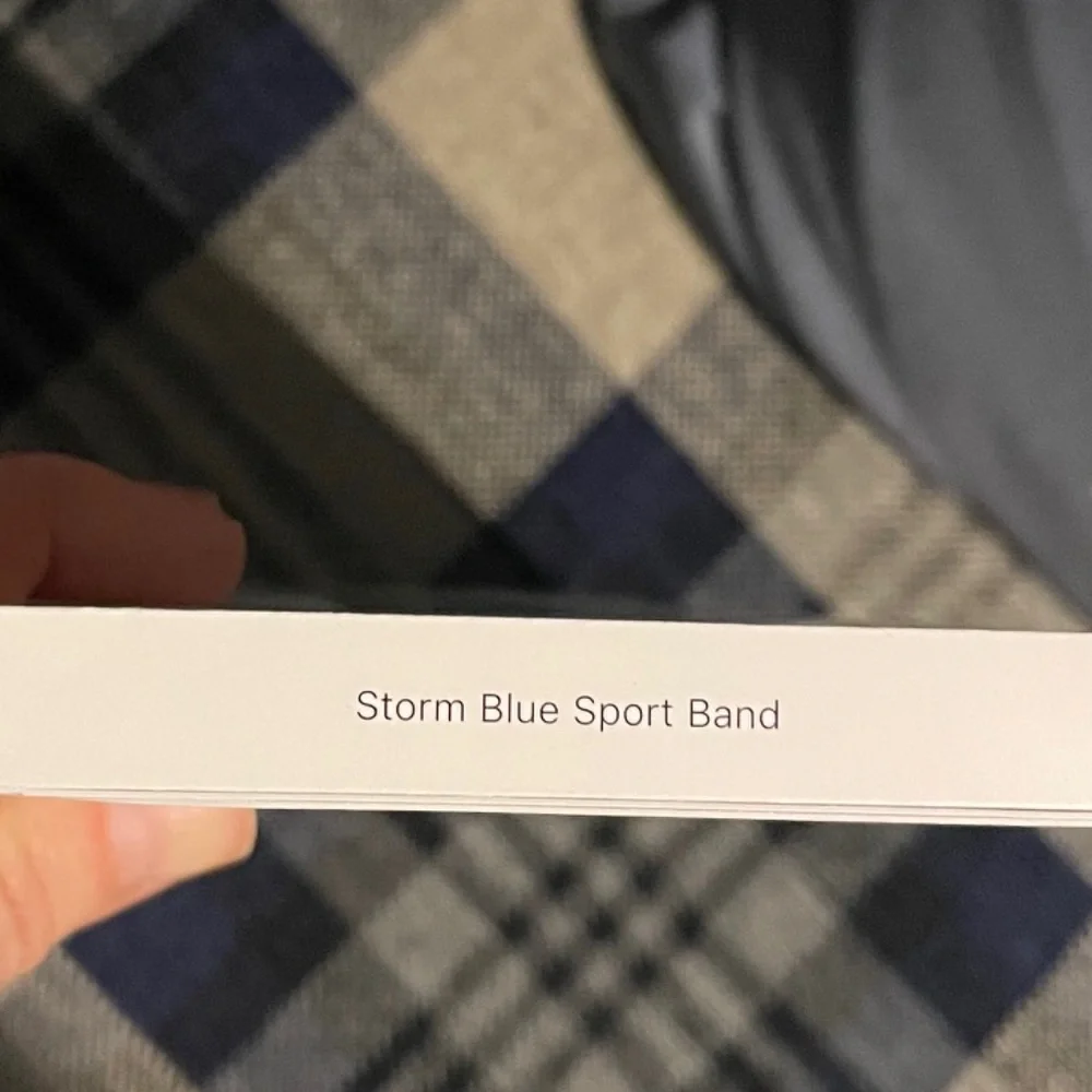 Apple Watch Band Storm Blue Sports Band, 45MM - Picture 4 of 5